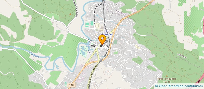 localisation de l'entreprise 900 422 502   VIDAUBAN