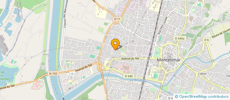 localisation de l'entreprise 900 432 246   MONTELIMAR