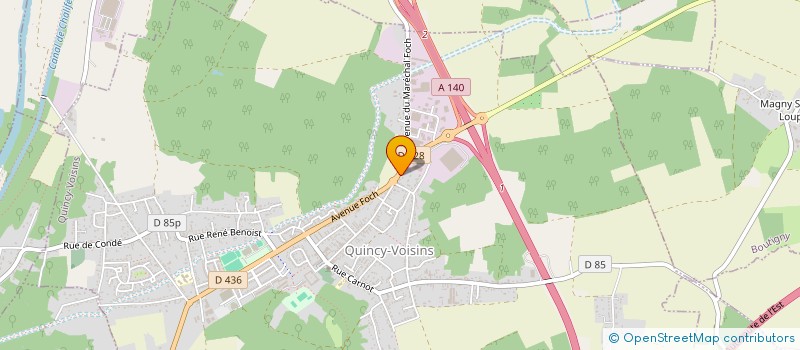 localisation de l'entreprise 900 437 658   BUSSY-SAINT-GEORGES