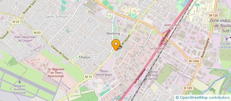 localisation de l'entreprise 900 450 925 à TOULOUSE