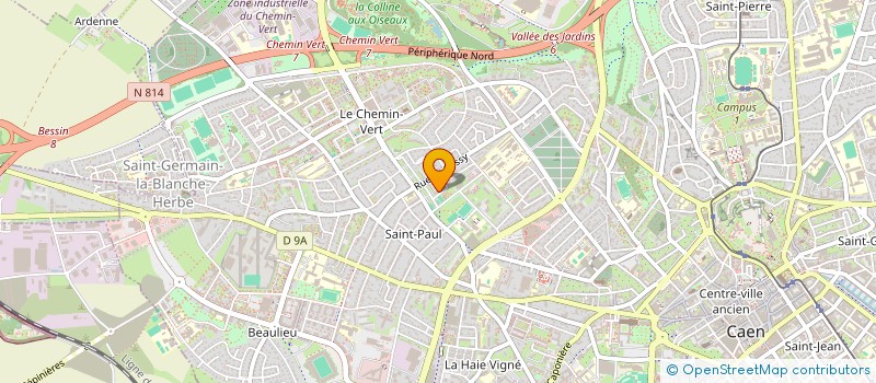 localisation de l'entreprise 900 457 391   CAEN