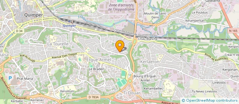 localisation de l'entreprise 900 465 915  à QUIMPER