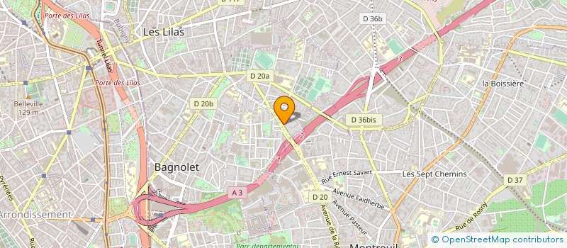 localisation de l'entreprise 900 466 384 à BAGNOLET