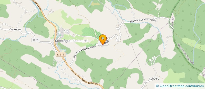 localisation de l'entreprise 900 477 910 à MONTEGUT-PLANTAUREL