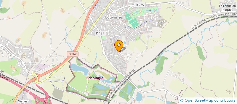 localisation de l'entreprise 900 486 838   LOUVERNE