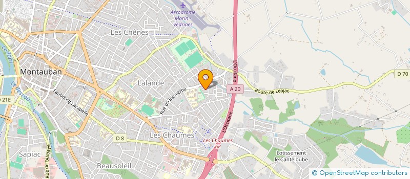 localisation de l'entreprise 900 498 288   MONTAUBAN