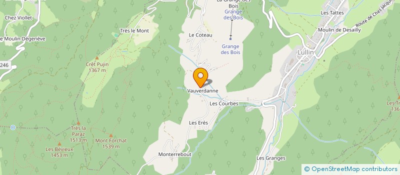 localisation de l'entreprise 900 499 120   LULLIN