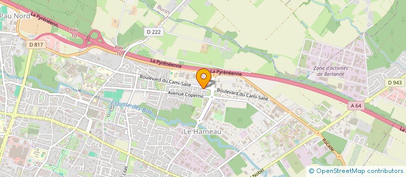 localisation de l'entreprise 900 505 744  à PAU