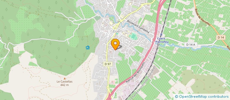 localisation de l'entreprise 900 531 872 à CUERS