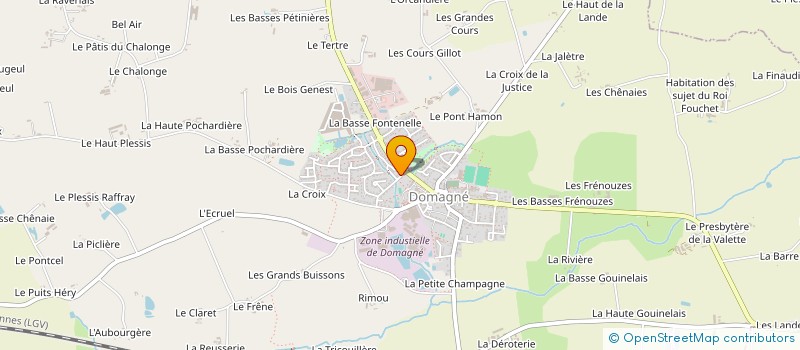 localisation de l'entreprise 900 579 699   DOMAGNE