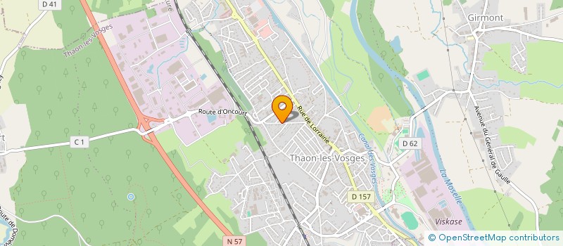 localisation de l'entreprise 900 594 169   THAON-LES-VOSGES