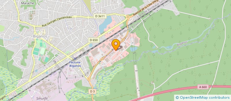 localisation de l'entreprise 900 594 573   BIGANOS