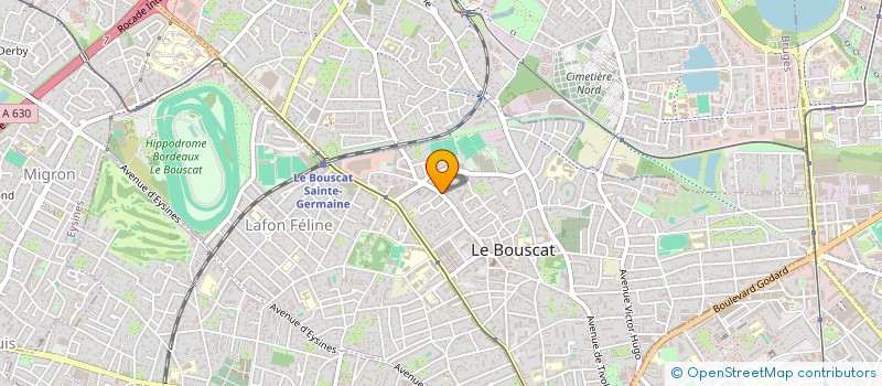 localisation de l'entreprise 900 594 912   LE BOUSCAT