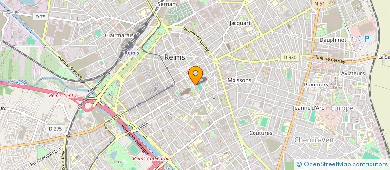 localisation de l'entreprise 900 598 350   REIMS