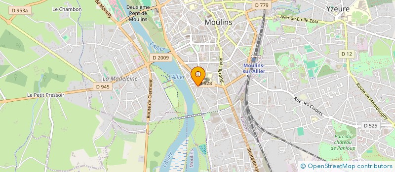 localisation de l'entreprise 900 603 945 à MOULINS
