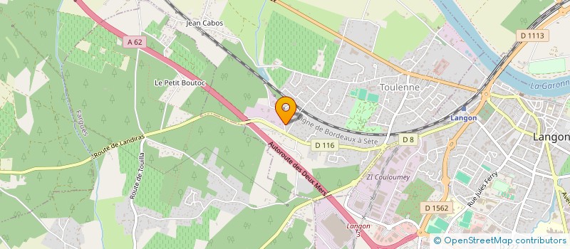 localisation de l'entreprise 900 604 687   TOULENNE