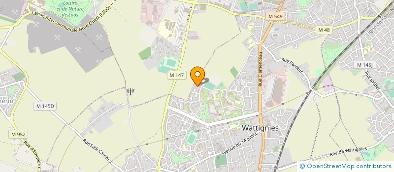 localisation de l'entreprise 900 608 605   WATTIGNIES