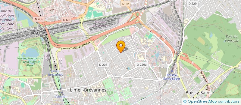 localisation de l'entreprise 900 615 378   LIMEIL-BREVANNES