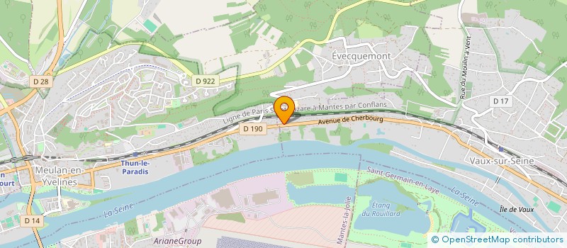 localisation de l'entreprise 900 615 899   VAUX-SUR-SEINE