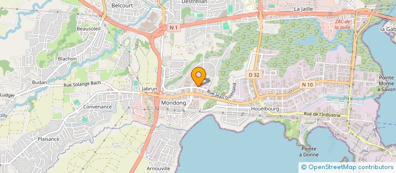 localisation de l'entreprise 900 618 109   LAMENTIN