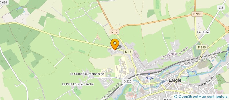 localisation de l'entreprise 900 669 714 à L'AIGLE