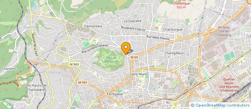 localisation de l'entreprise 900 672 502   BLANZAT