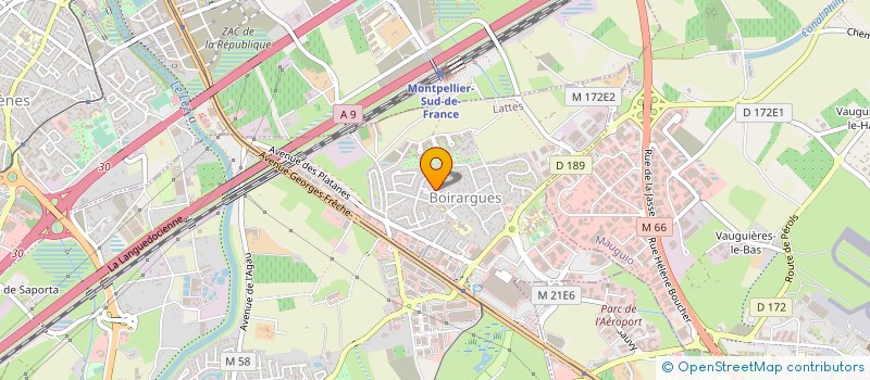 localisation de l'entreprise 900 698 622   LATTES