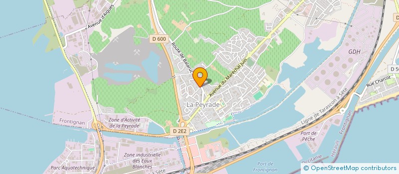 localisation de l'entreprise 900 707 944  à FRONTIGNAN