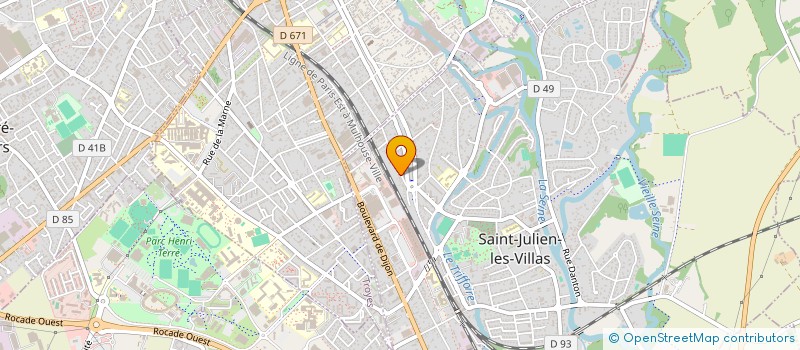 localisation de l'entreprise 900 709 411   SAINT-GERMAIN