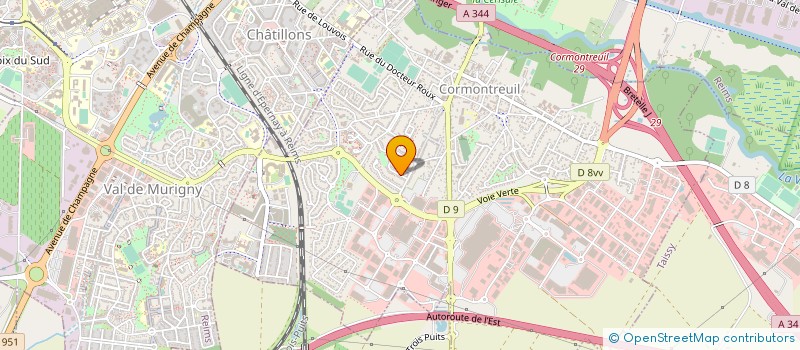 localisation de l'entreprise 900 710 021   CORMONTREUIL