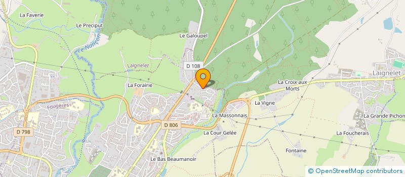 localisation de l'entreprise 900 721 432   PARIGNE