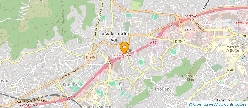 localisation de l'entreprise 900 722 752  à LA VALETTE-DU-VAR