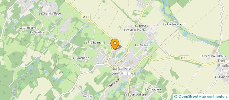 localisation de l'entreprise 900 723 974   LA CAILLERE-SAINT-HILAIRE