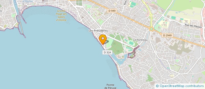 localisation de l'entreprise 900 733 056 à LES SABLES D'OLONNE