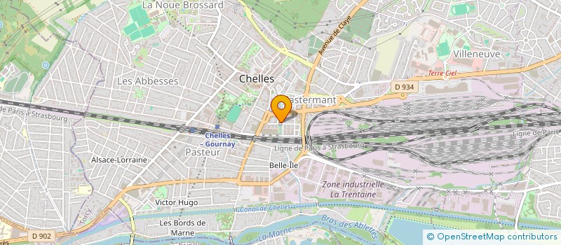 localisation de l'entreprise 900 740 077 à CHELLES