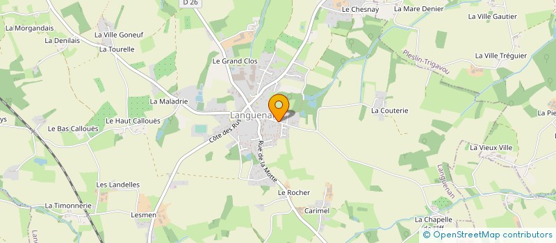 localisation de l'entreprise 900 742 990   LANGUENAN