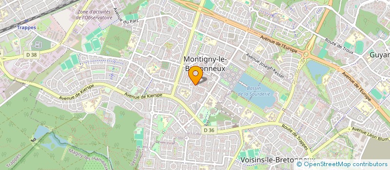 localisation de l'entreprise 900 756 891   MONTIGNY-LE-BRETONNEUX