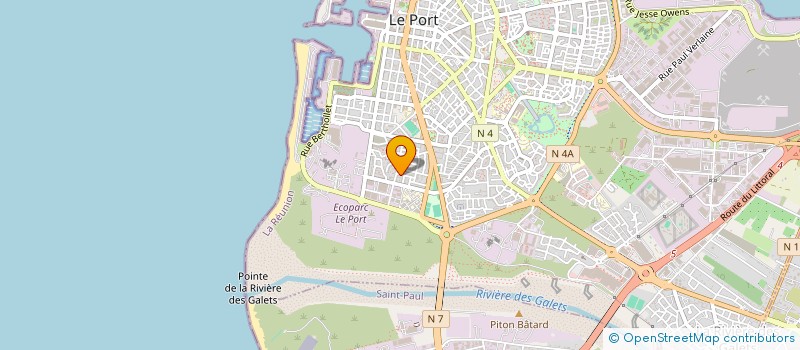 localisation de l'entreprise 900 758 053   LE PORT