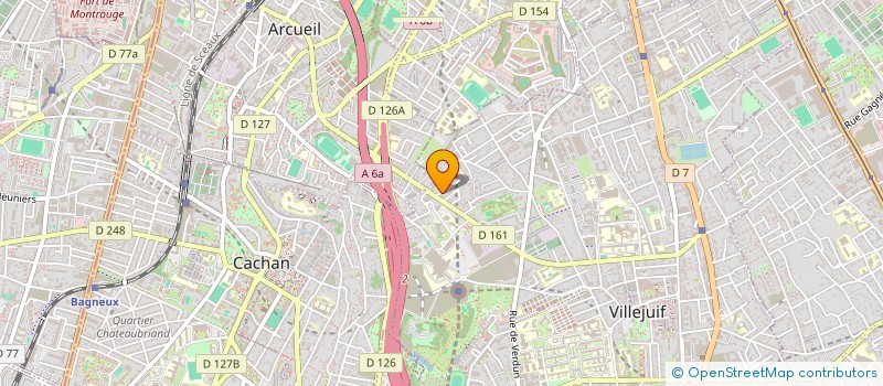 localisation de l'entreprise 900 766 999   VILLEJUIF