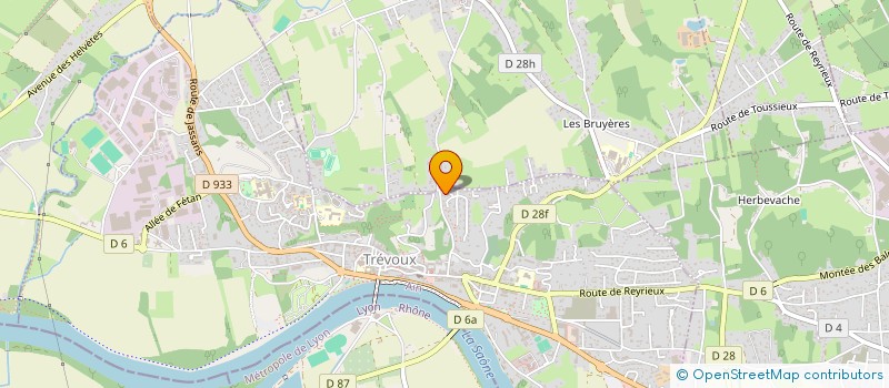 localisation de l'entreprise 900 783 911 à TREVOUX