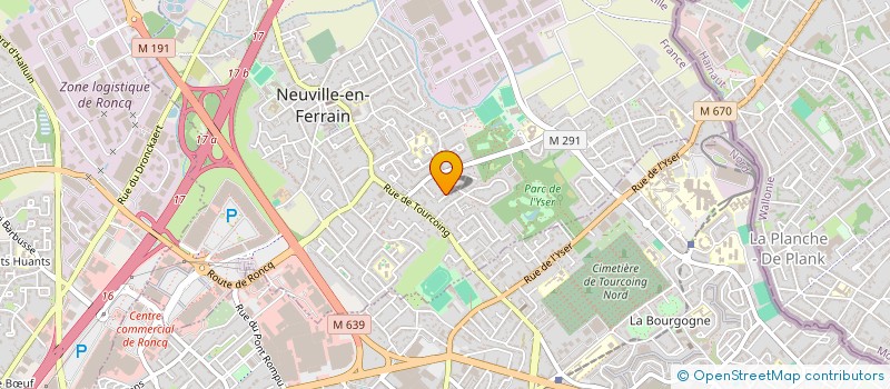 localisation de l'entreprise 900 800 269 à COURBEVOIE