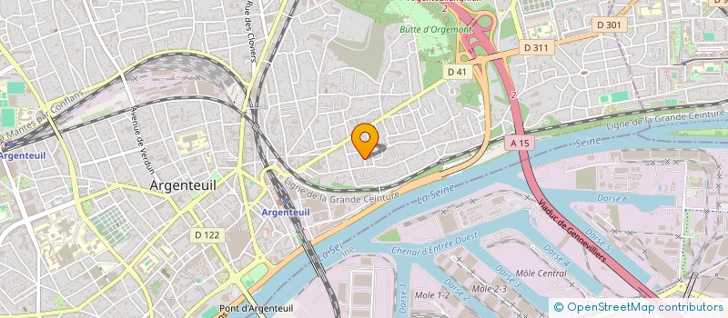 localisation de l'entreprise 900 827 312   ARGENTEUIL