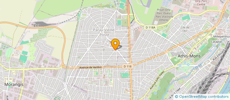 localisation de l'entreprise 900 832 494 à PARAY-VIEILLE-POSTE
