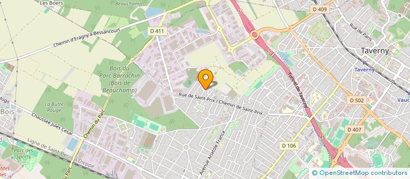 localisation de l'entreprise 900 836 818   TAVERNY