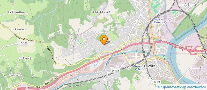 localisation de l'entreprise 900 842 105   GIVORS