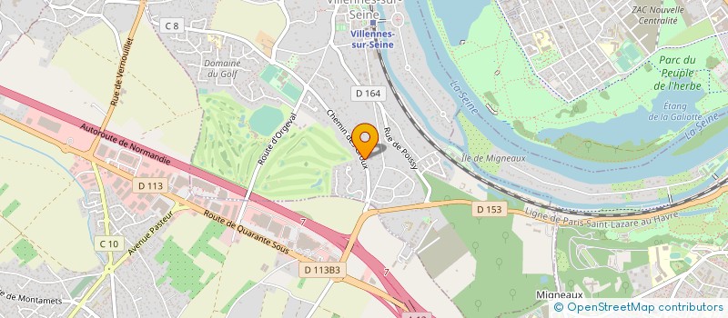 localisation de l'entreprise 900 850 561 à VILLENNES-SUR-SEINE
