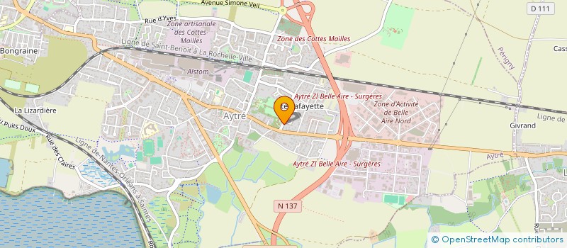 localisation de l'entreprise 900 859 349   AYTRE