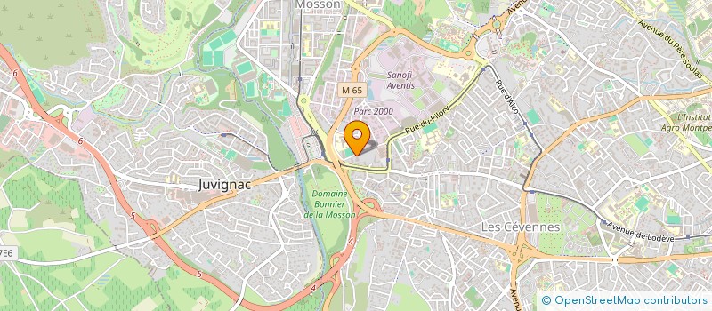 localisation de l'entreprise 900 866 658   MONTPELLIER