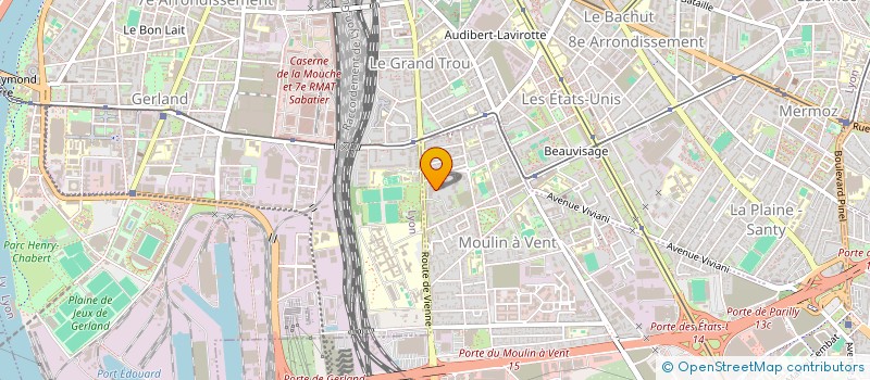 localisation de l'entreprise 900 876 558   VENISSIEUX