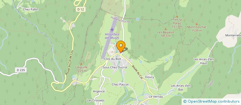 localisation de l'entreprise 900 888 728 à HABERE-POCHE